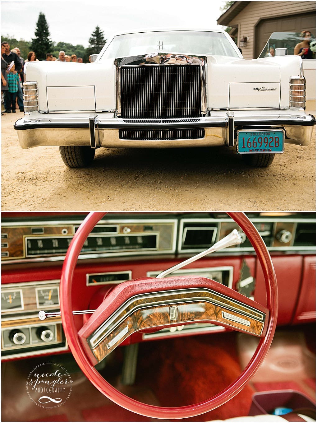 Vintage Get Away Car for Wedding